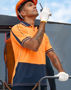 Picture of Australian Industrial Wear HI-VIS SUSTAINABLE COOL-BREEZE SAFETY POLO SW89