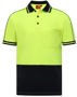 Picture of Australian Industrial Wear HI-VIS SUSTAINABLE COOL-BREEZE SAFETY POLO SW89