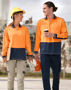 Picture of Australian Industrial Wear HI-VIS SUSTAINABLE COOL-BREEZE SAFETY POLO SW90