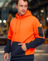 Picture of Australian Industrial Wear HI-VIS TWO TONE WATER RESISTANT FLEECE HOODIE SW91