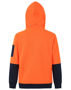 Picture of Australian Industrial Wear HI-VIS TWO TONE WATER RESISTANT FLEECE HOODIE SW91