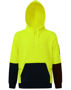 Picture of Australian Industrial Wear HI-VIS TWO TONE WATER RESISTANT FLEECE HOODIE SW91