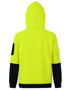 Picture of Australian Industrial Wear HI-VIS TWO TONE WATER RESISTANT FLEECE HOODIE SW91