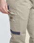 Picture of Australian Industrial Wear UNISEX COTTON STRETCH DRILL CUFFED WORK PANTS WP28