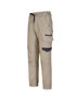 Picture of Australian Industrial Wear UNISEX COTTON STRETCH DRILL CUFFED WORK PANTS WP28