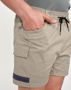 Picture of Australian Industrial Wear UNISEX COTTON STRETCH DRILL CUFFED WORK SHORTS WP29