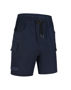 Picture of Australian Industrial Wear UNISEX COTTON STRETCH DRILL CUFFED WORK SHORTS WP29