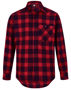 Picture of Australian Industrial Wear UNISEX CLASSIC FLANNEL PLAID LS SHIRT WT11