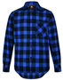 Picture of Australian Industrial Wear UNISEX CLASSIC FLANNEL PLAID LS SHIRT WT11